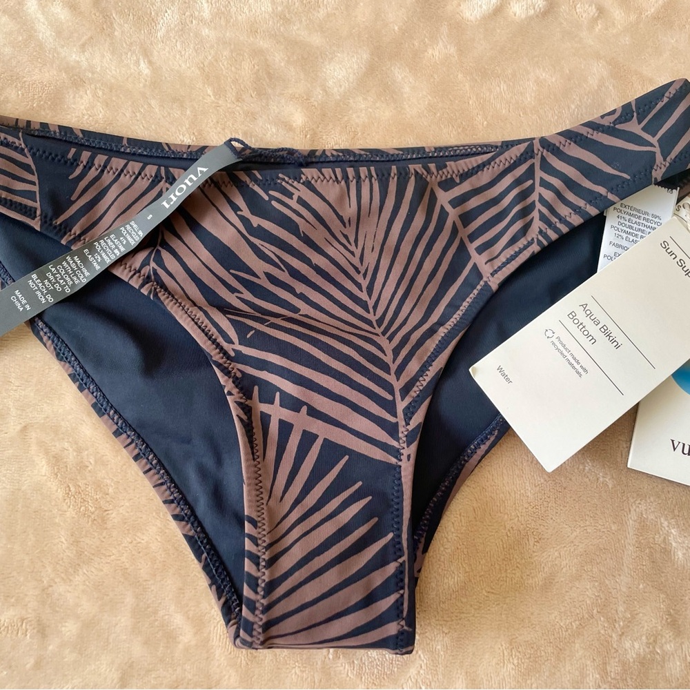 Vuori Palm Print Bikini Bottom